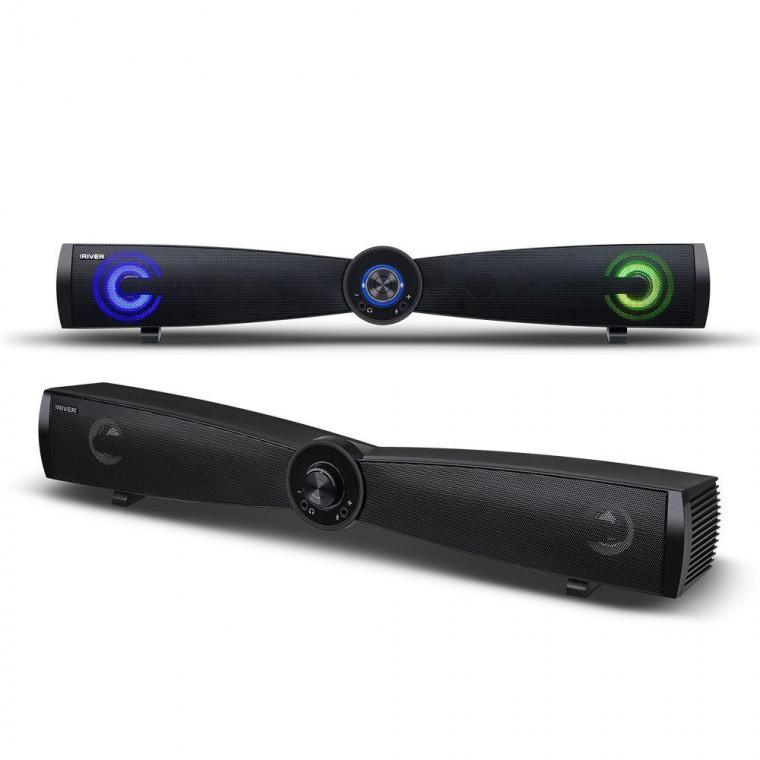 IRIVER IBS-700 USB RGB 사운드바 스피커 LED스피커 유선스피커