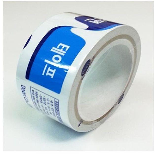 두리종이양면테이프 50mm 10m 38092 두리교역 종이테이프 마스킹태이프 보드마카 화이트