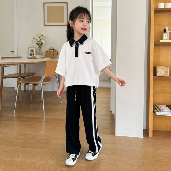 여아 심플루즈 반팔트레이닝세트