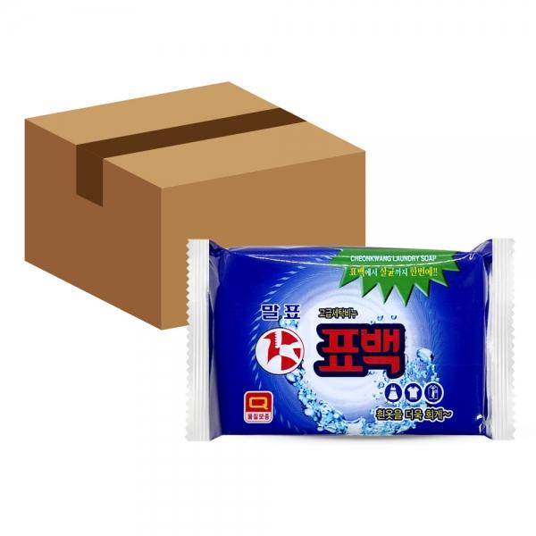 말표 표백 세탁비누 230g 얼룩제거 찌든때 빨래비누 40개