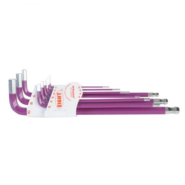에이트 컬러볼렌치세트(롱) TLC-S9NPU(1.5-10MM)9P 보라