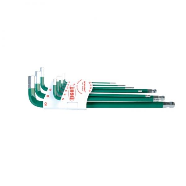 에이트 컬러볼렌치세트(롱) TLC-S9NGR(1.5-10MM)9P 초록