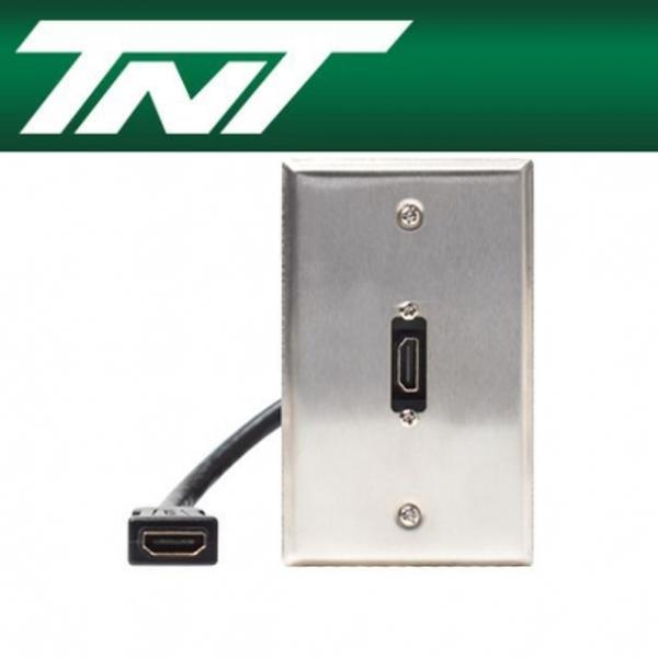 HDMI F F 월 플레이트 디스플레이 포트 매립형 1포트