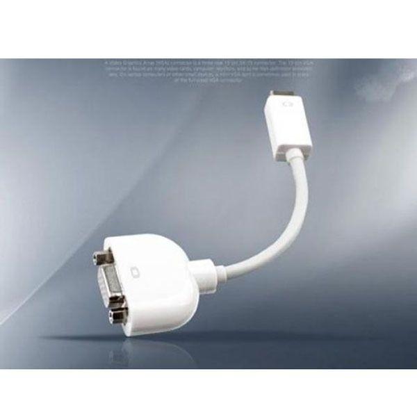 MINI DVI 변환 젠더 VGA 모니터 변환 젠더 맥북호환