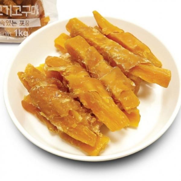 테비사사미 강아지 간식 육포 간식 닭고기고구마 1kg