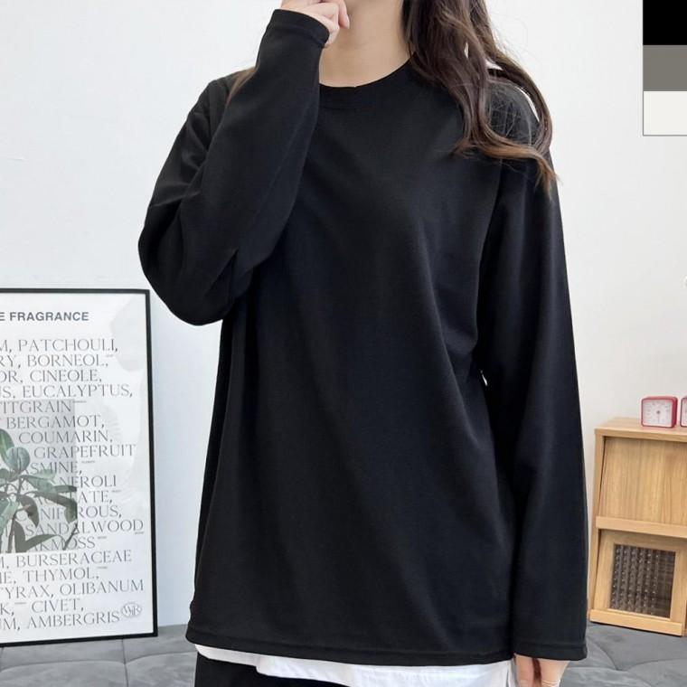 GBB KT21 여자루즈핏엠보싱긴팔티 반팔티 박스 박스티 나시 p 박시 캐릭터 여성의류 면원피스 티셔츠 긴티