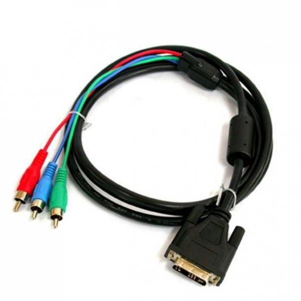 DVI 컴퍼넌트 케이블 캠코더 PC TV 연결 케이블 10m