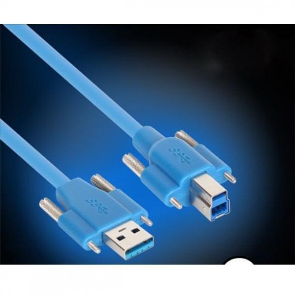 하이플렉스 AM BM 케이블 단자 더블락 2m USB3.0