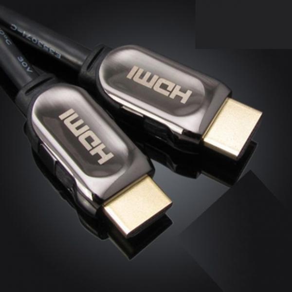 HDMI 1.4 케이블 3D 영상 출력 플랫 케이블 블랙 1M