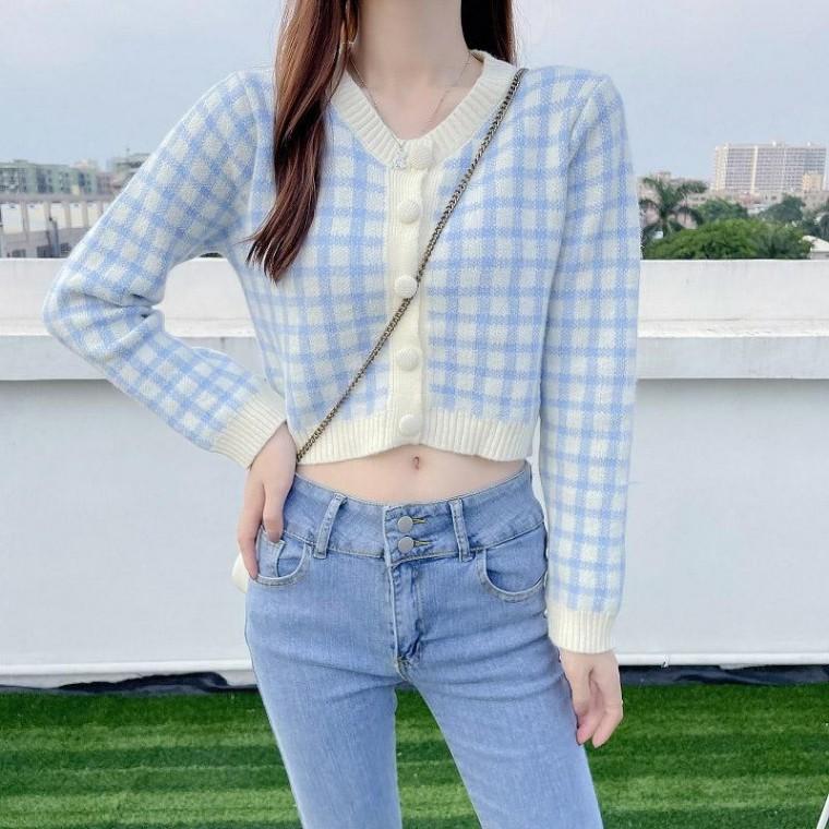 크롭 가디건 ELC1015 커버업 볼레로 여성 스웨터 가디건 프리사이즈프리사이즈 미니 루즈핏 볼레로가디건