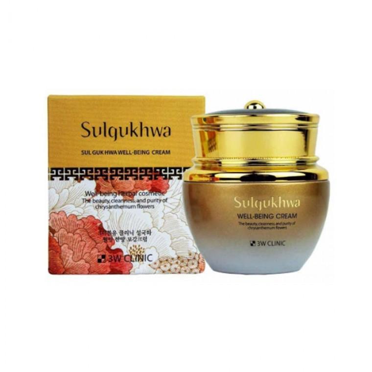 설국화 웰빙 한방 보강크림 60g 3W클리닉