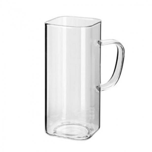 유리컵 글라스잔 카페컵 유리잔 사각형 물컵 400ml