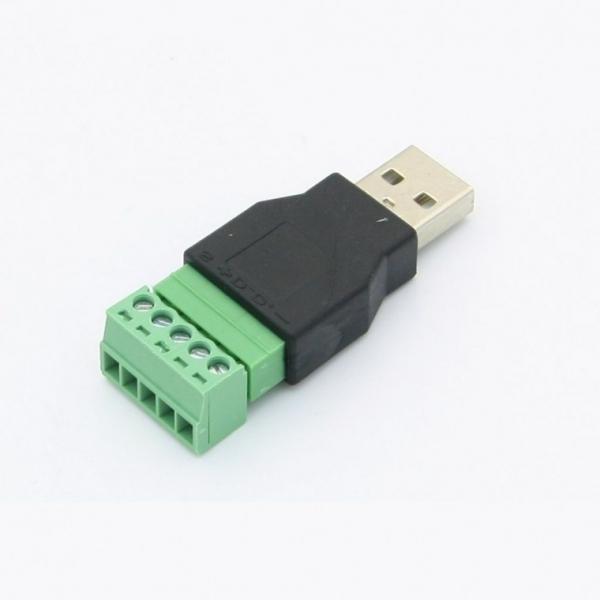 터미널 젠더 USB (M) 3.5핀 5P 터미널 변환 젠더