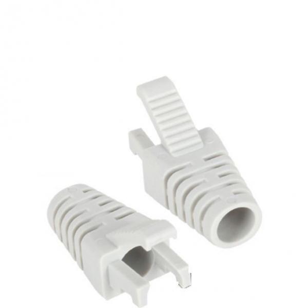 랜케이블 부트 RJ45 커버 락 부트 6파이 그레이 100p