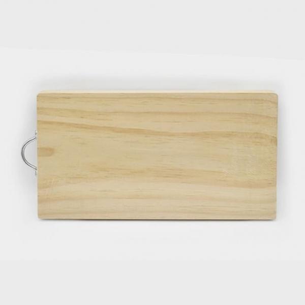 영수 나무 도마 위생 이유식 손잡이 양면 도마 45cm
