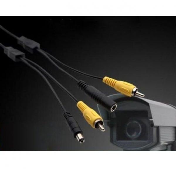 CCTV 케이블 1RCA 녹화기 DVR 연결 케이블 15M