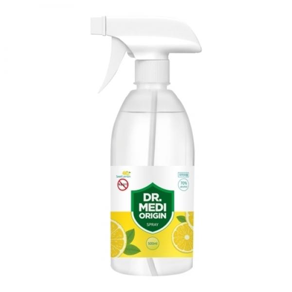 [향기] 닥터메디 오리진 스프레이 손소독제 스위트레몬 500ml 5개