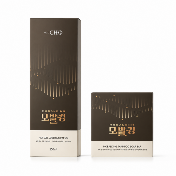 청화 모발킹 튜브샴푸 240ml +샴푸비누 90g