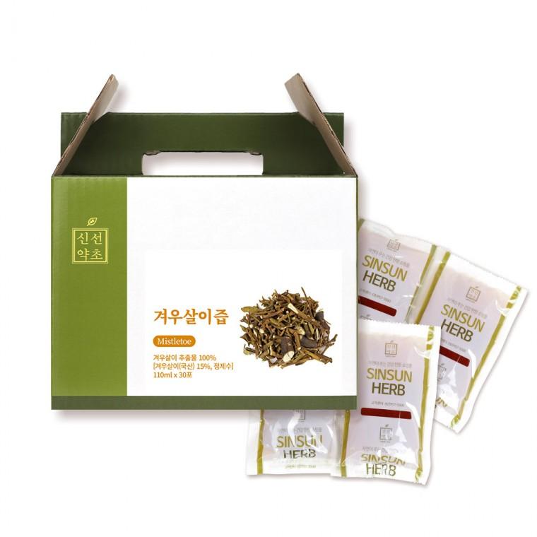 신선약초 국산 겨우살이즙 110mlx30포
