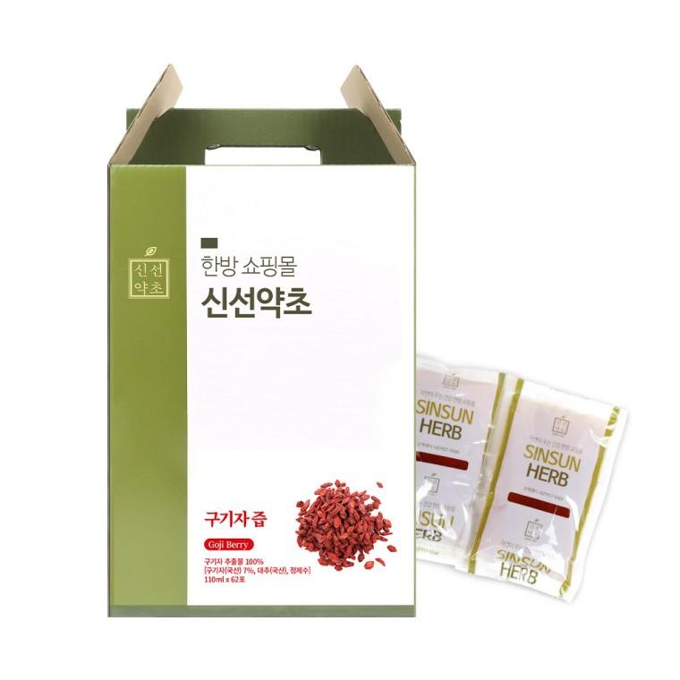 신선약초 국산 구기자즙 110mlx62포