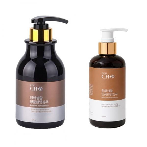 청화생활 명품한방샴푸 250ml + 500ml