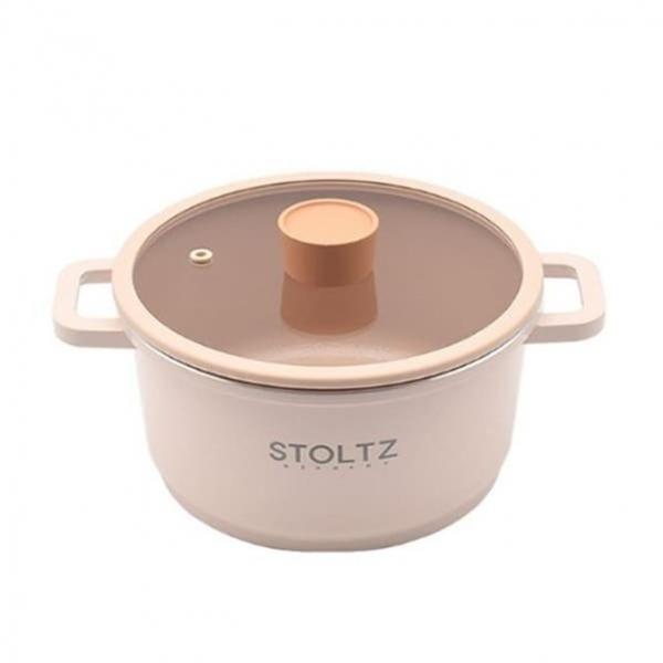 슈톨츠 냄비 세라믹 가정 찌게 인덕션 양수 냄비 16cm
