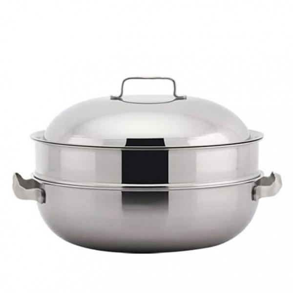 퀸센스 찜기 찜냄비 인덕션 찜통 찜솥 냄비 2단 30cm