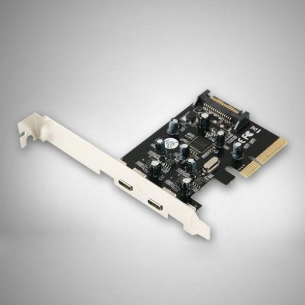 USB 3.1 카드 Type C 2포트 PCI-E 배속