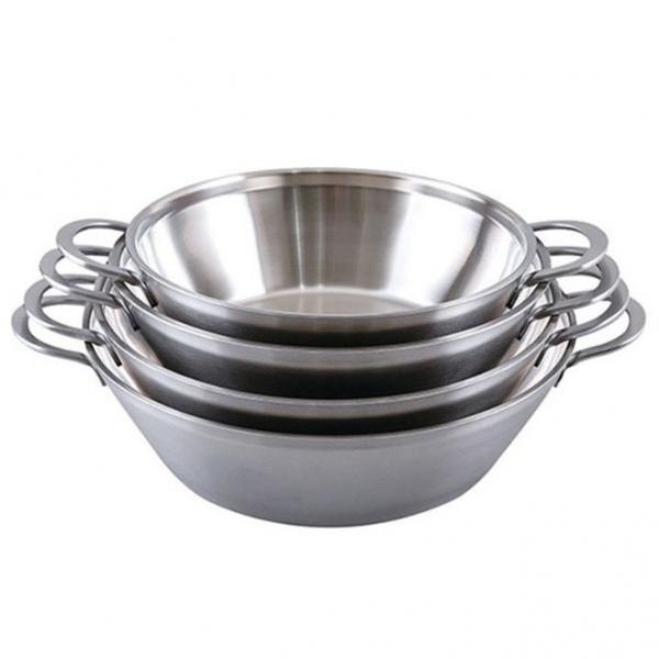 스텐 전골 냄비 가정 식당 찌게 인덕션 냄비 30cm
