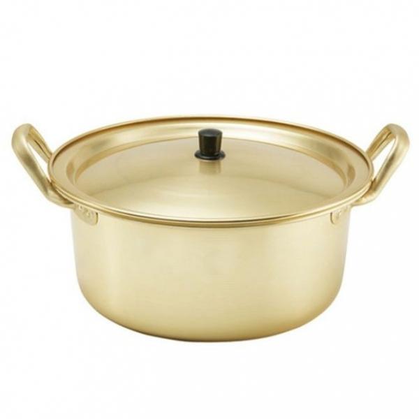 국산 양은 냄비 업소 가정 찌게 라면 냄비 양수 20cm