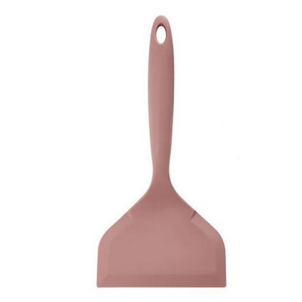 실리콘 뒤집개 뒤집게 스파츌라 뒤지게 25.7CM 핑크