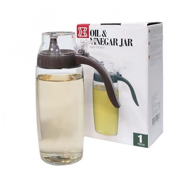 시노글라스 오일병 기름병 소스병 그레이 500ML