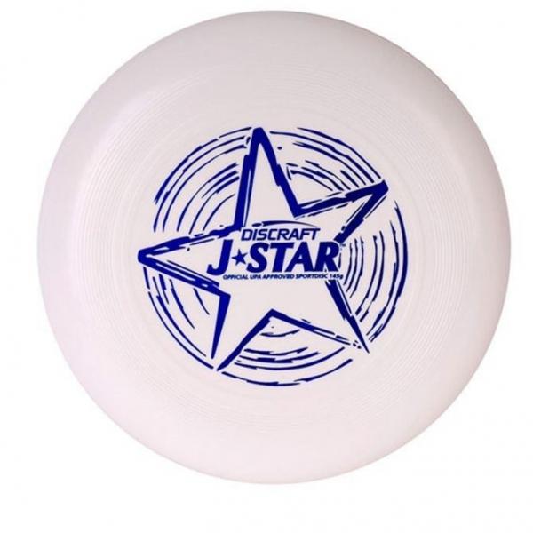 J스타 플라잉디스크 원반 부메랑 흰색 24cm 145g
