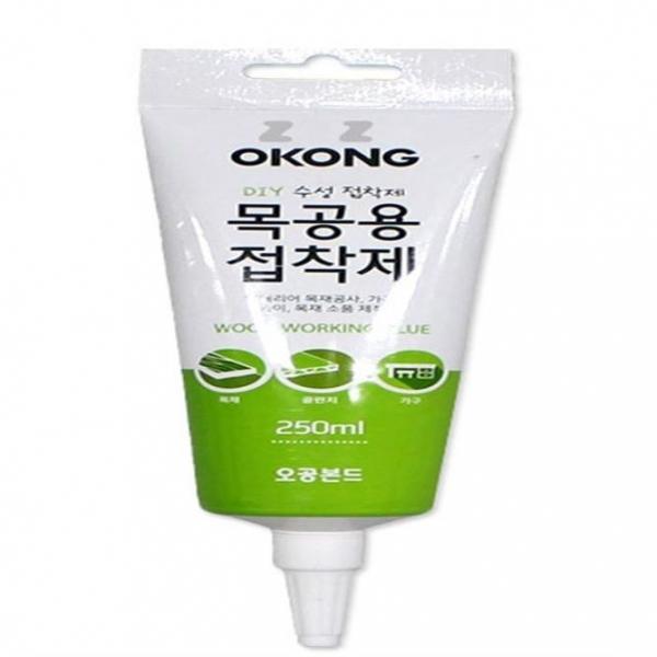 오공 목공풀 목공용 접착제 공예 작업 풀 수성 250ml