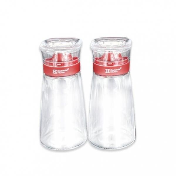 스마트 오일병 기름병 시럽병 소스병 230ml 2P 레드