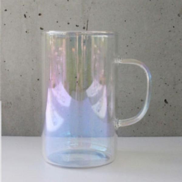 유리컵 머그잔 오로라컵 유리잔 내열컵 물컵 700ml