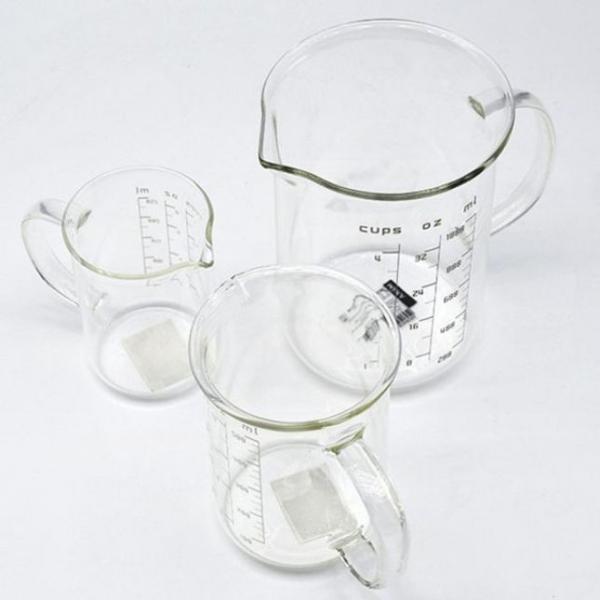 마카 유리 계량컵 비커 용량컵 제빵 계량컵 250ml