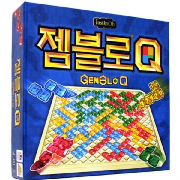 젬블로Q 보드게임 퍼즐 블록 영역 놀이 전략 게임