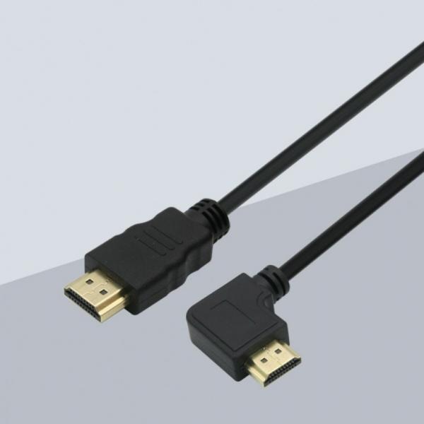 HDMI 케이블 모니터 케이블 고화질 영상 케이블 우향