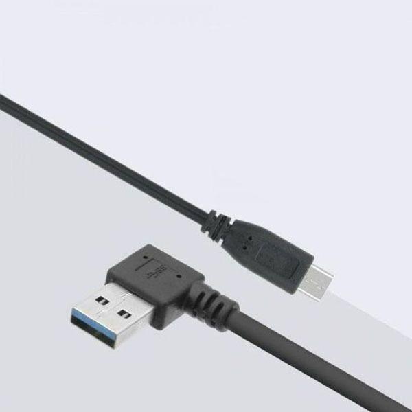 USB 3.1젠더(C타입) USB 3.0 A(M) 우향꺾임 25cm
