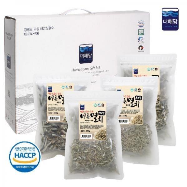 설선물 명절 더해담 멸치 선물세트 1호 해썹인증품