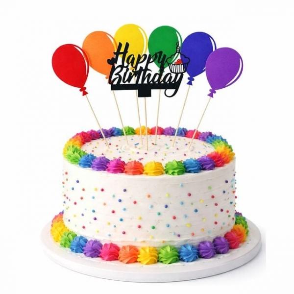 생일파티 케이크토퍼 풍선장식 유치원 어린이집