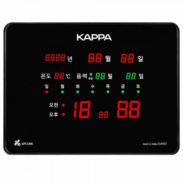 카파 LED 디지털 벽시계 D4901 전파자동수신