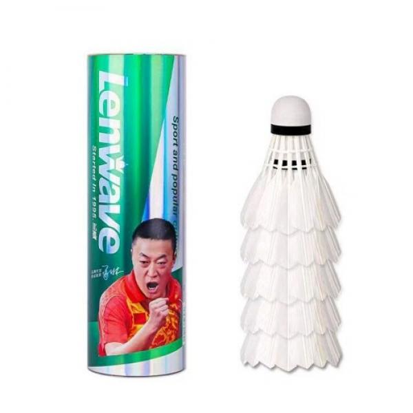 런웨이브 LW-0195 오리털 셔틀콕 5개세트 배드민턴