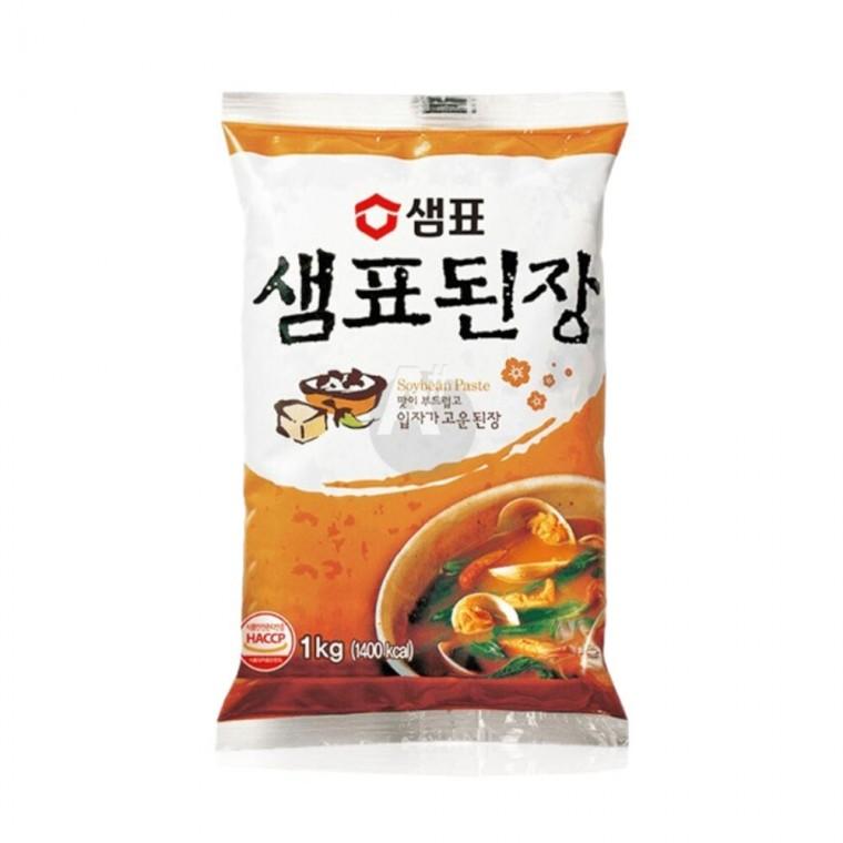 샘표된장 500g 구수한 찌개 된장국 한식된장 맛있는된장 찌개용된장 콩된장 업소용식재료 식자재 음식점