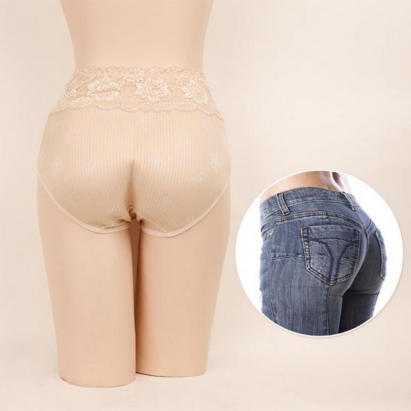 레이스 일체형 뽕거들 힙패드