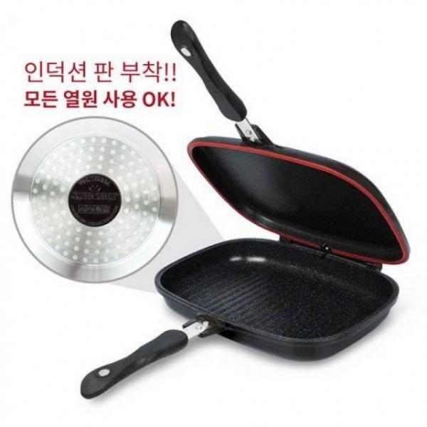 알루미늄 IH 분리형 양면 인덕션 후라이팬