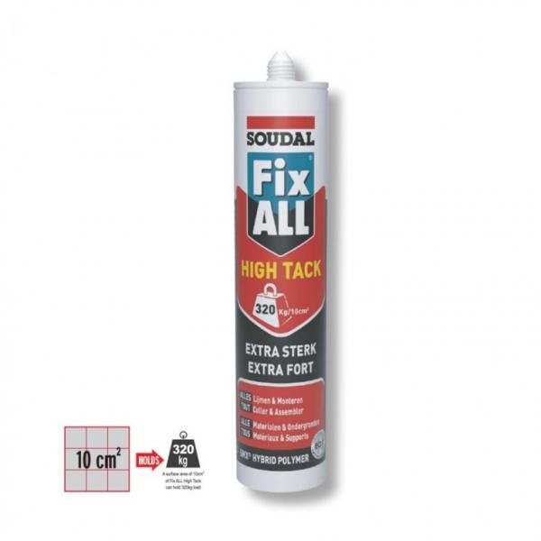 수달 픽스올 하이테크 하이텍 초강력 접착 실리콘 Soudal Fixall High