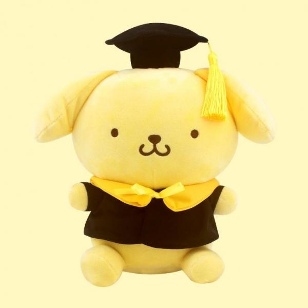 학사모 폼폼 푸린 인형