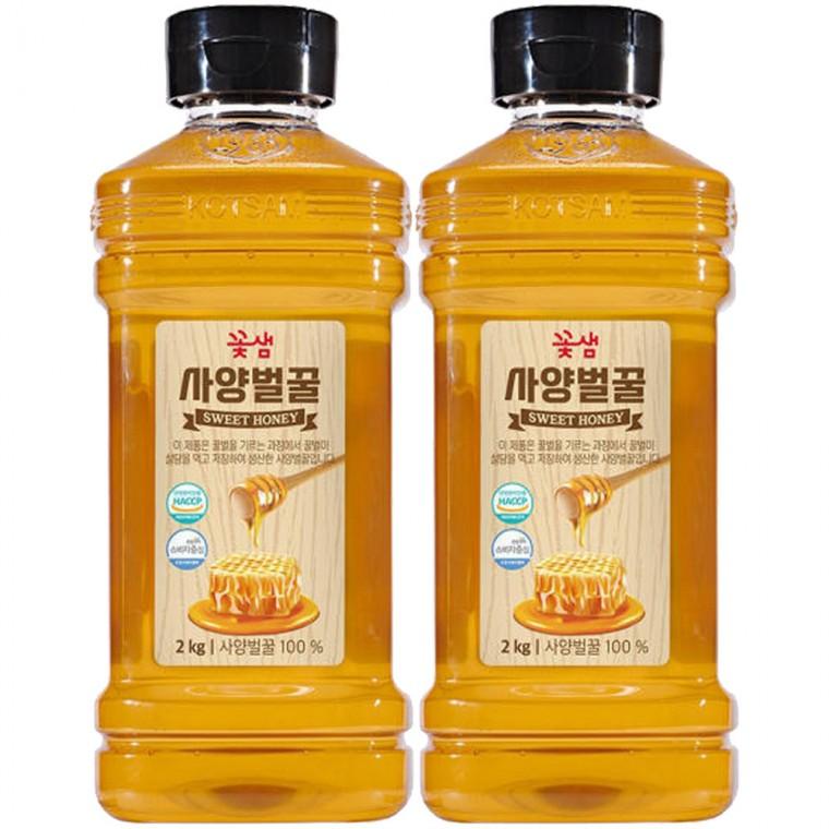 꽃샘 사양벌꿀4kg (2kg x 2개)